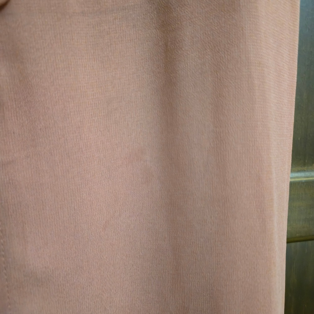 Bright Nex Mauve Pink Sleeveless Button Front Slit Maxi Dress Overlay XL Keyhole - Picture 7 of 12